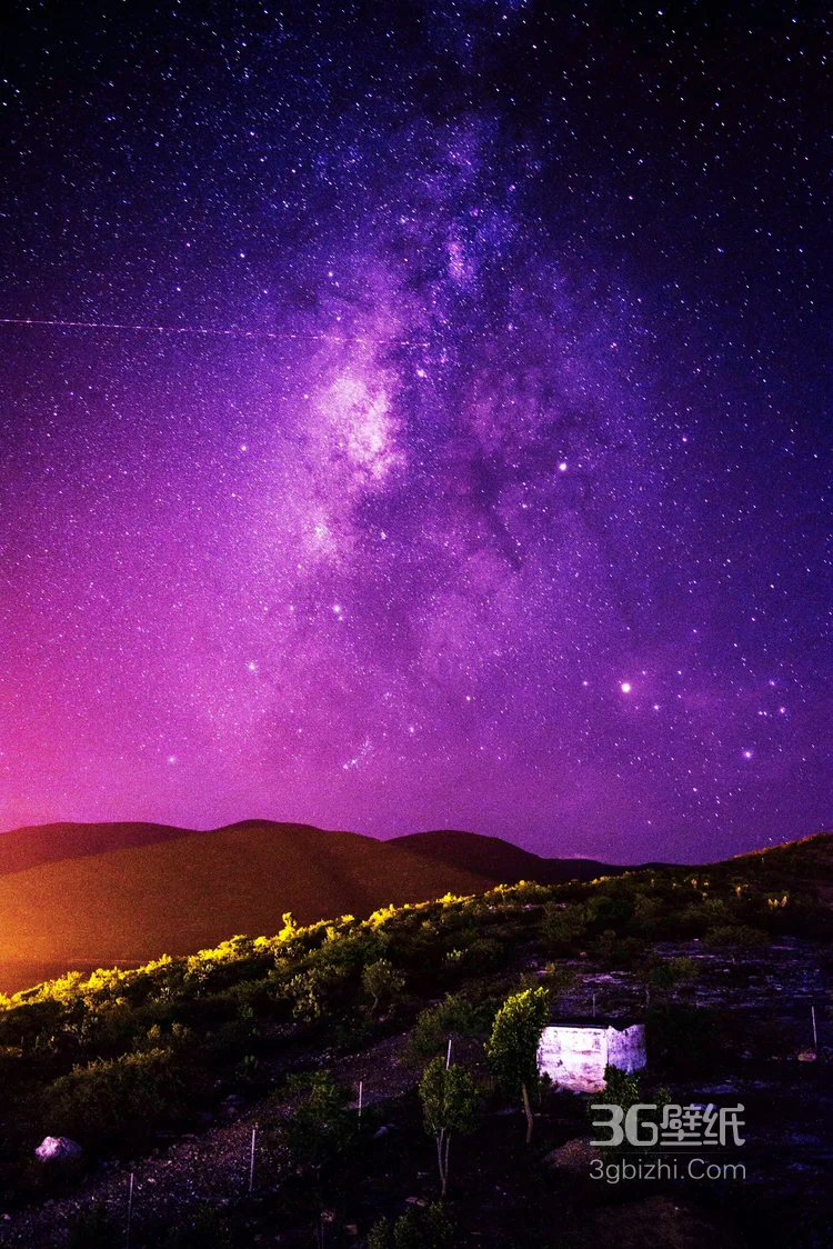 夜晚，安静的星空，天空图片4