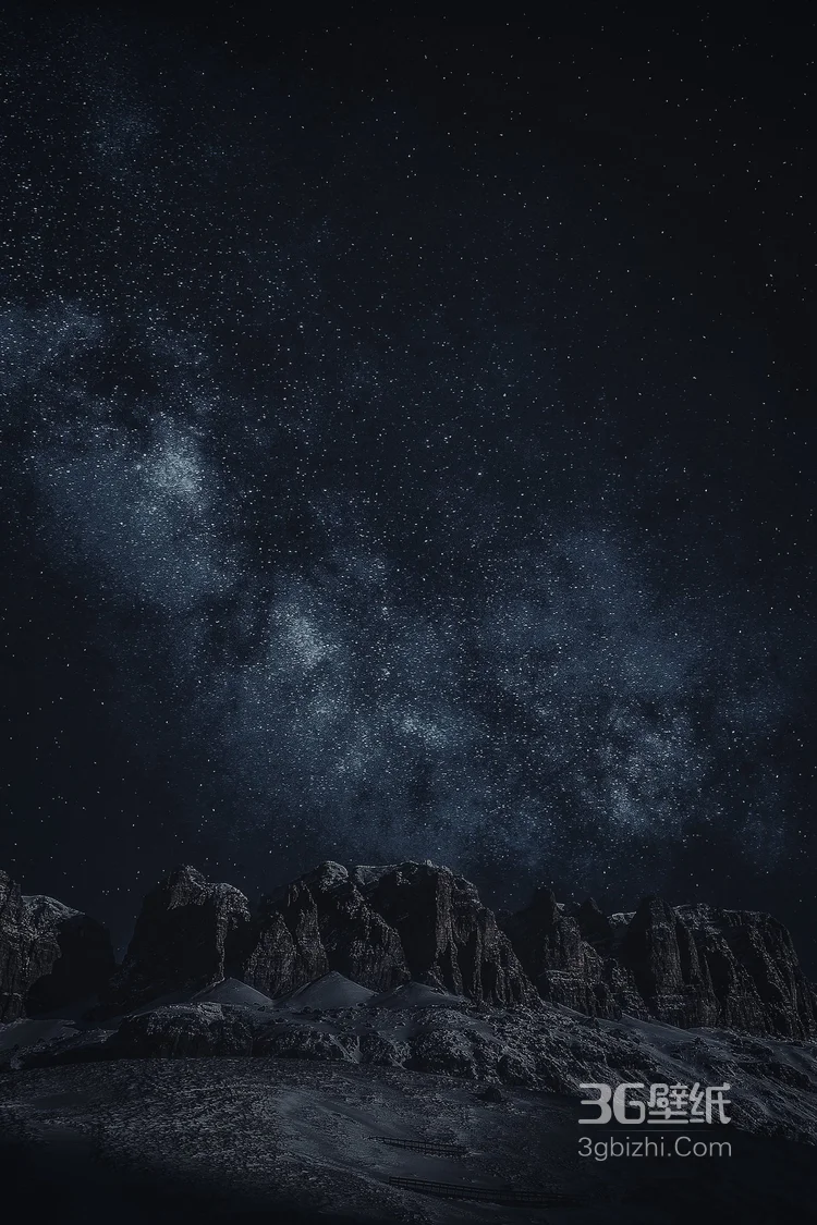 夜晚，安静的星空，天空图片2