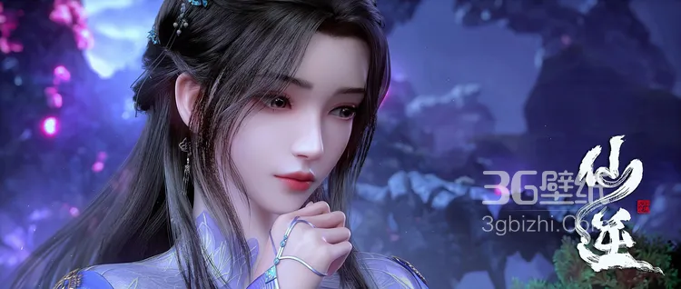 李慕婉图片，玄幻修仙动画《仙逆》人物李慕婉高清壁纸图片2