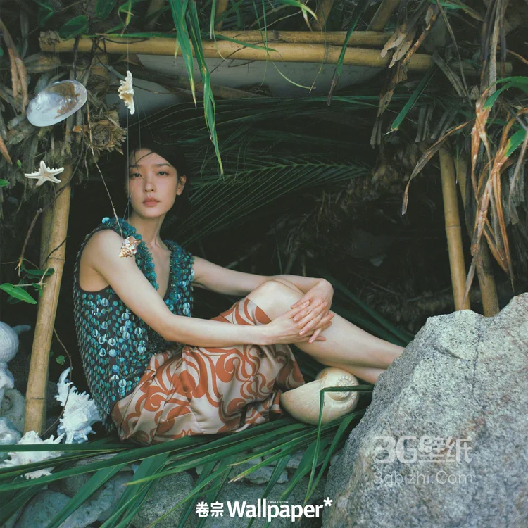 杜鹃海上白月光复古杂志写真大片，缱绻文艺气息，美美杜鹃花开9