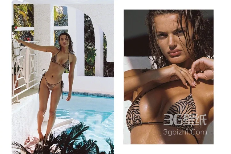 毛里求斯海岛 阳光，沙滩，大海，欧美嫩模性感风情 LAVARICE夏日泳装画册图集欣赏17