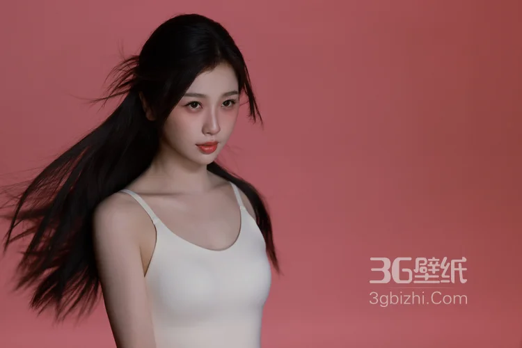 虞书欣紧身背心加瑜伽裤穿搭显紧致身材超高清写真，粉扑扑的画面太美啦14