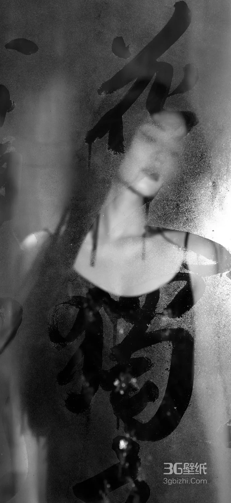 白鹿超有氛围的朦胧感精选写真手机壁纸图片6