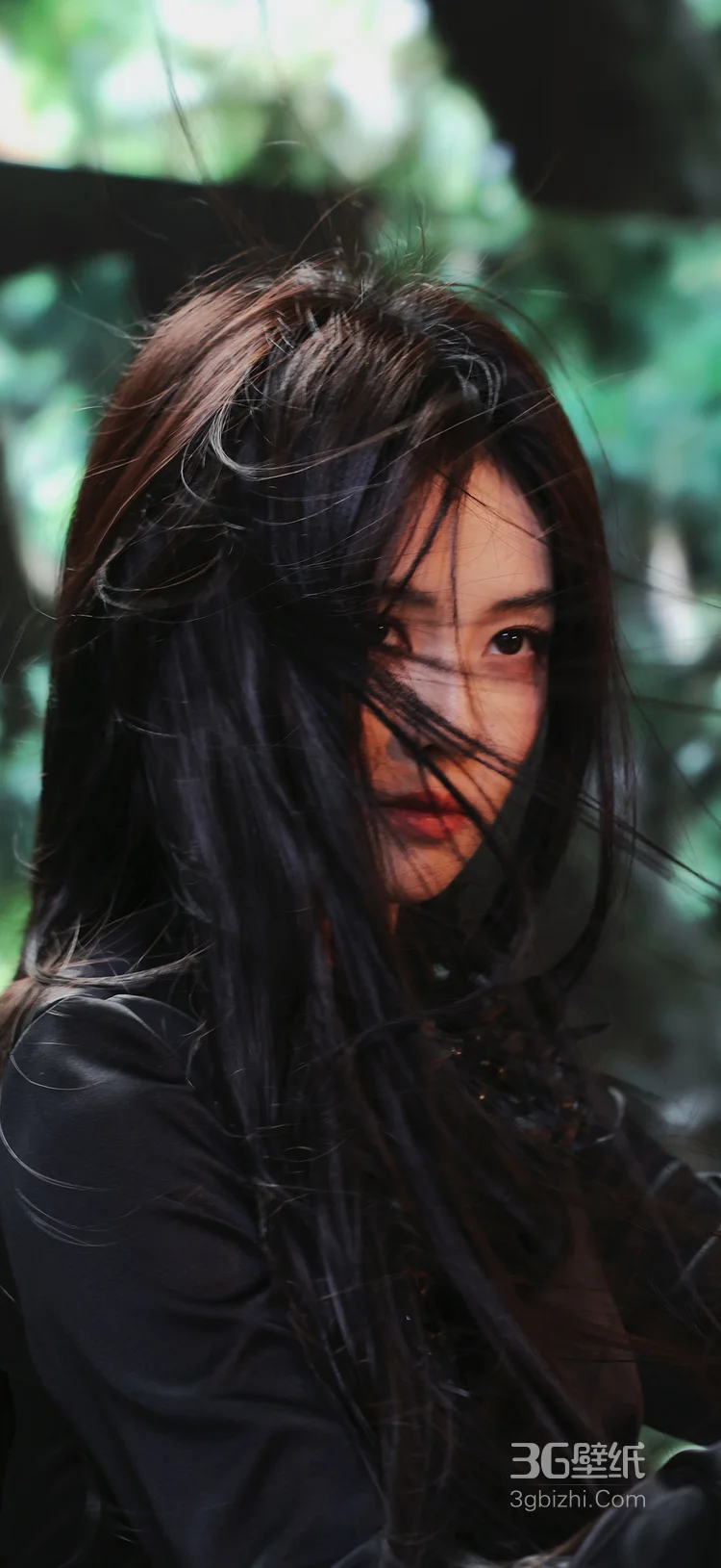 白鹿超有氛围的朦胧感精选写真手机壁纸图片8