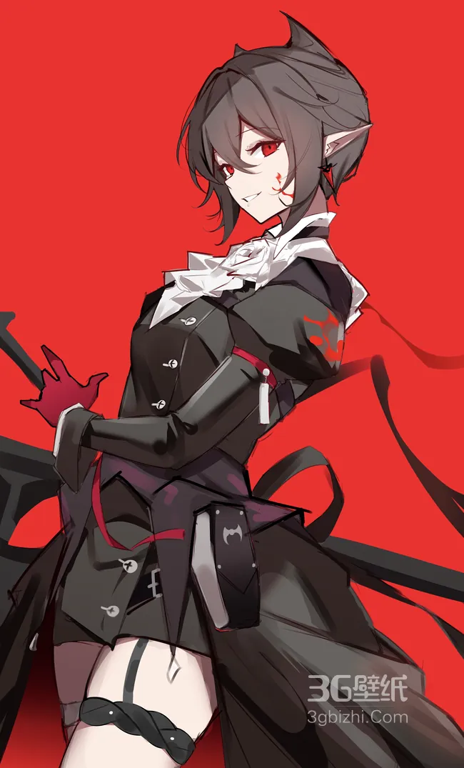 猫女郎动漫武士系列手机壁纸1