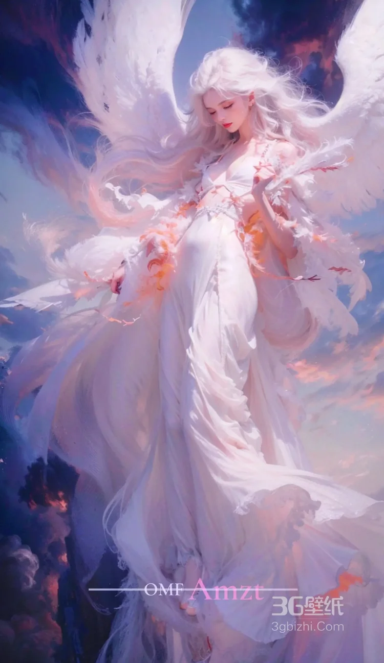 天使少女，女孩 浴室，浴盆里，白色翅膀，羽毛 欧美美女大胆赤身人像艺术摄影图片2