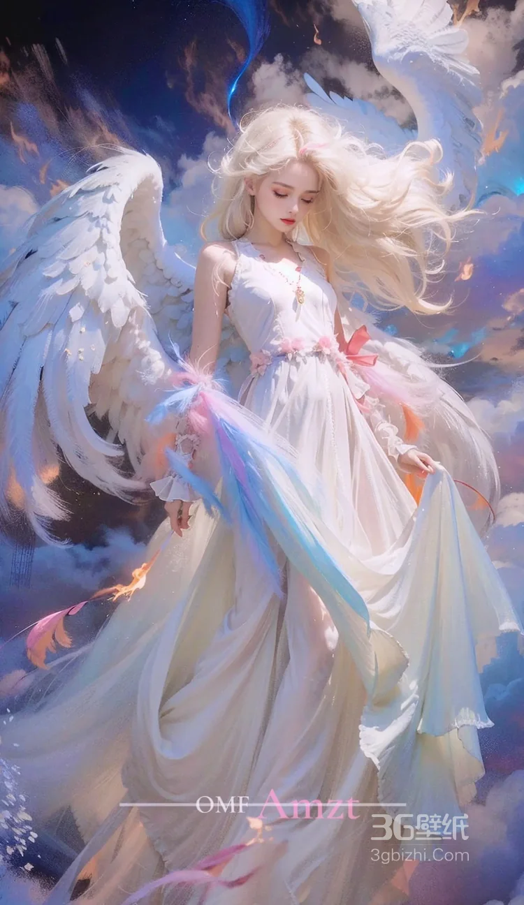 天使少女，女孩 浴室，浴盆里，白色翅膀，羽毛 欧美美女大胆赤身人像艺术摄影图片10