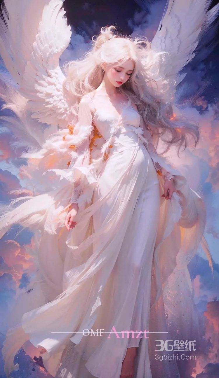 天使少女，女孩 浴室，浴盆里，白色翅膀，羽毛 欧美美女大胆赤身人像艺术摄影图片5