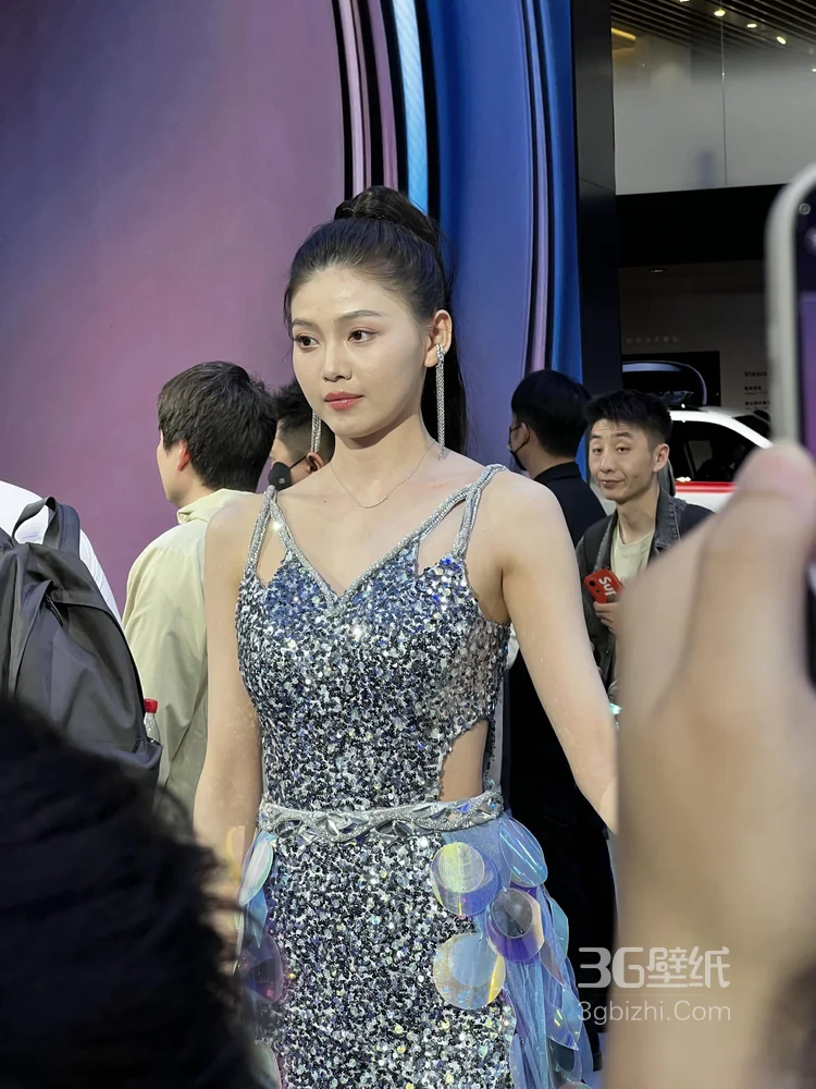 美艳车模摄影艺术照图片1