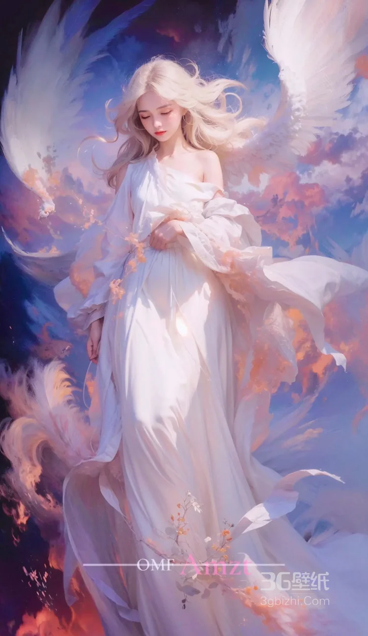 天使少女，女孩 浴室，浴盆里，白色翅膀，羽毛 欧美美女大胆赤身人像艺术摄影图片12