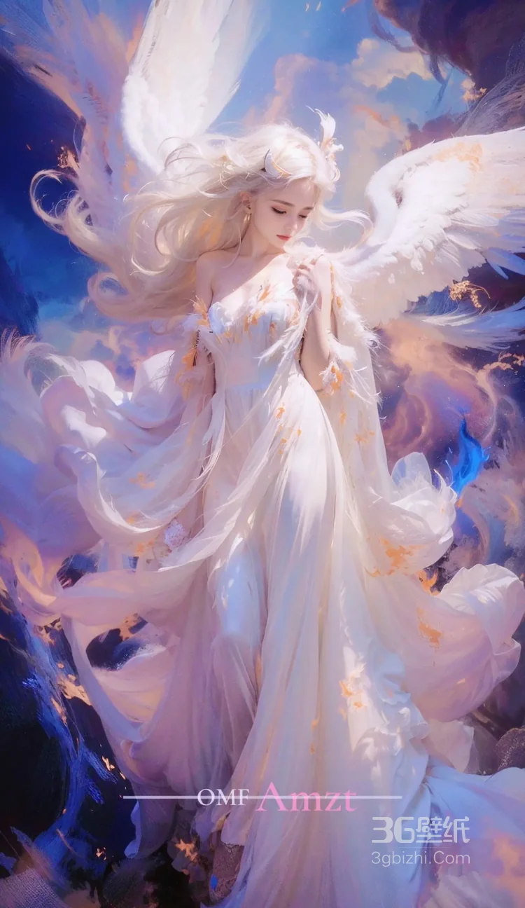 天使少女，女孩 浴室，浴盆里，白色翅膀，羽毛 欧美美女大胆赤身人像艺术摄影图片19