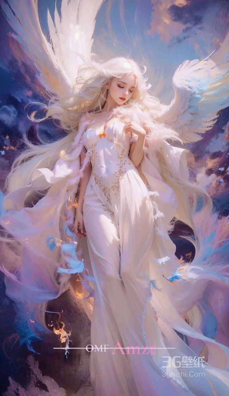 天使少女，女孩 浴室，浴盆里，白色翅膀，羽毛 欧美美女大胆赤身人像艺术摄影图片18