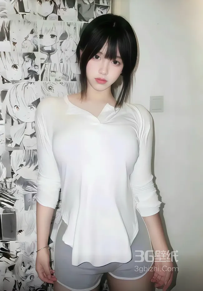 大胸美女诱惑手机桌面下载1