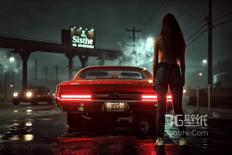 魔幻、神秘的欧美美女背影3