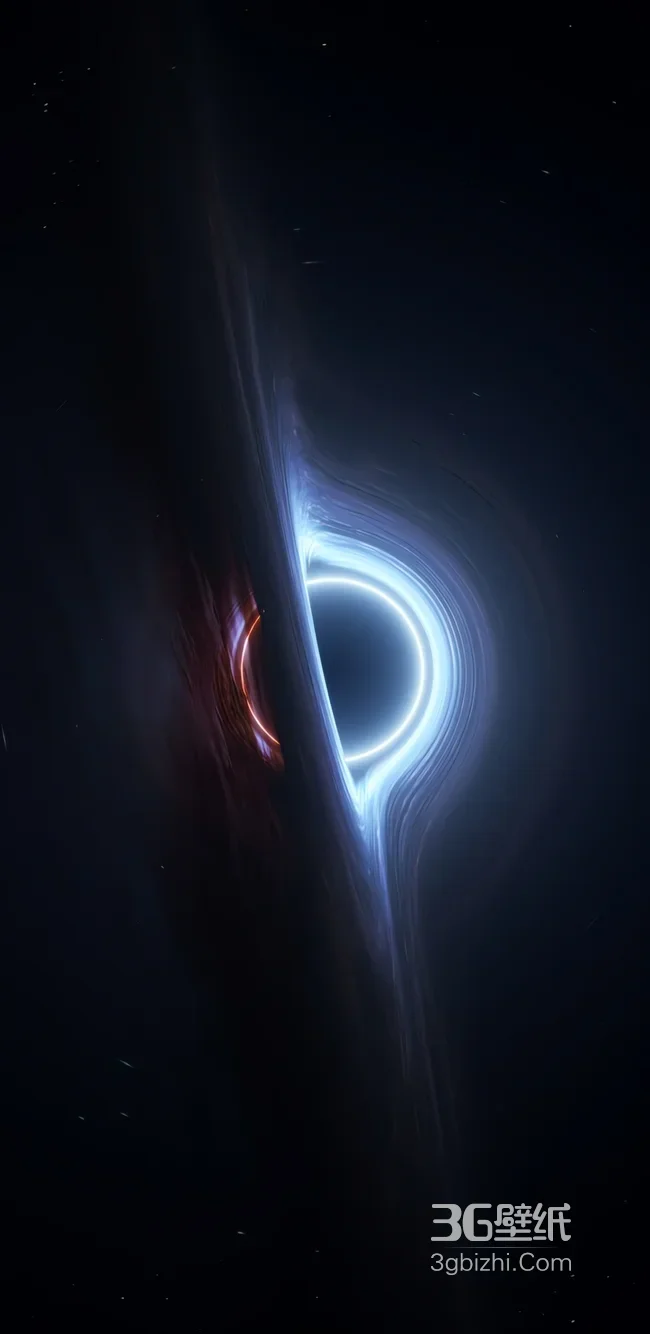 宇宙黑洞光环科幻艺术概念图1