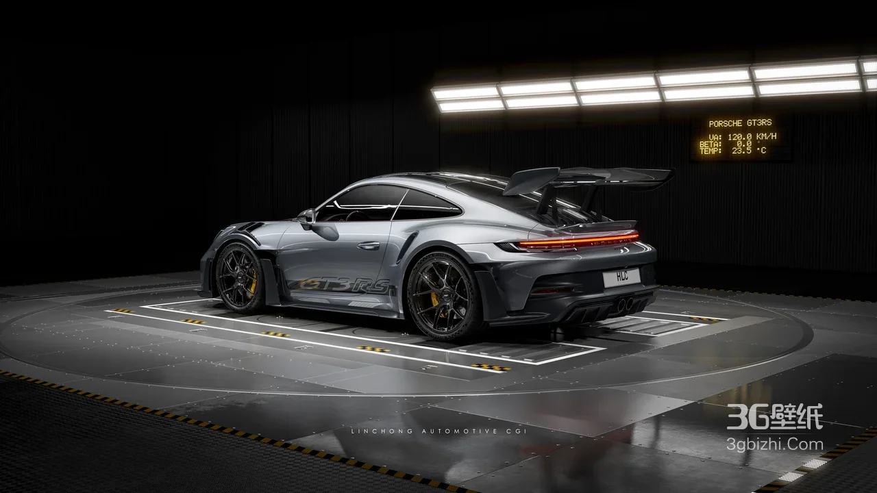 保时捷911 GT3 赛道风格展示厅1