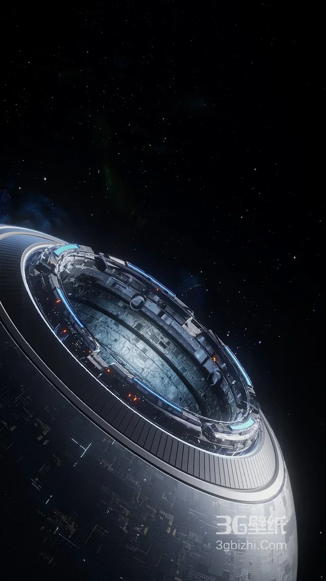 太空环形空间站 星际科幻探索场景1