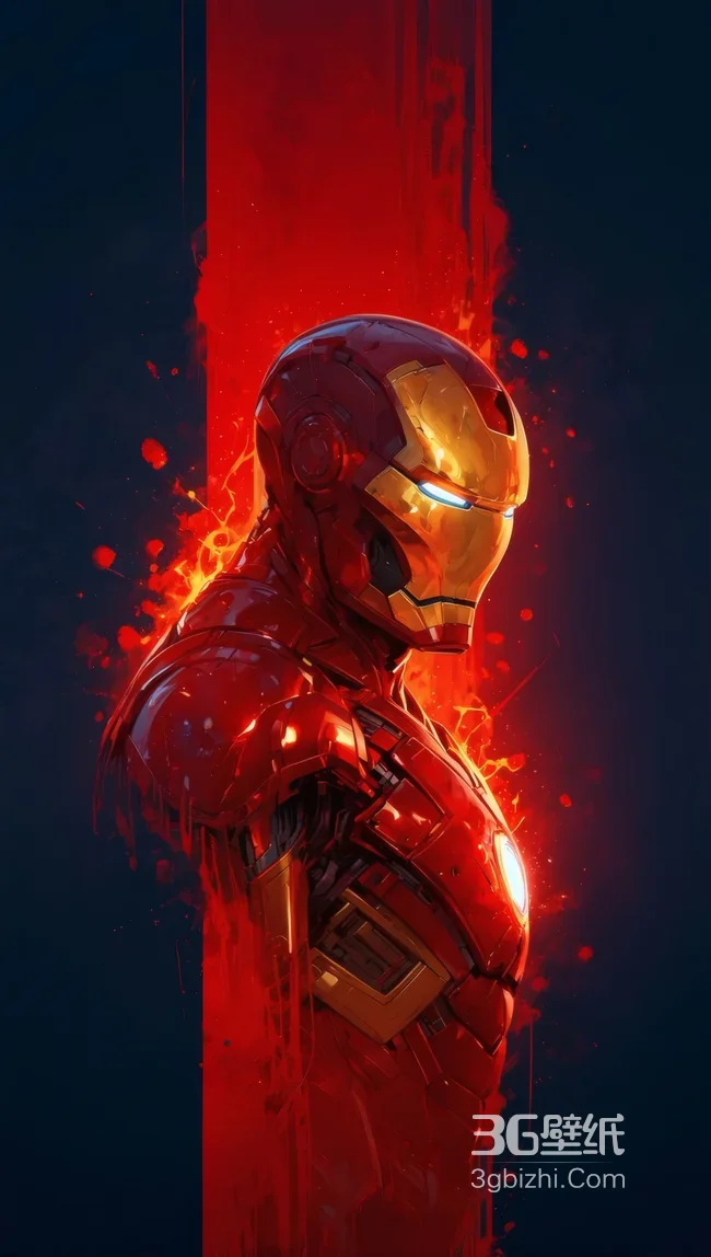 漫威钢铁侠战甲炫酷特写壁纸1