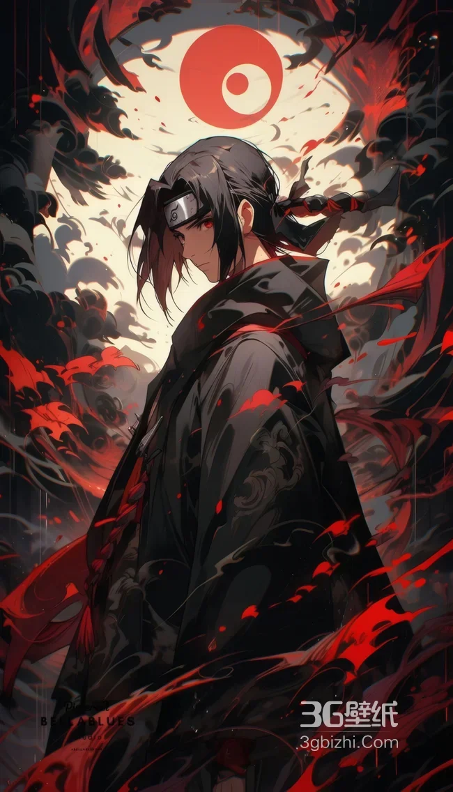 火影忍者宇智波鼬暗黑系高清无水印1