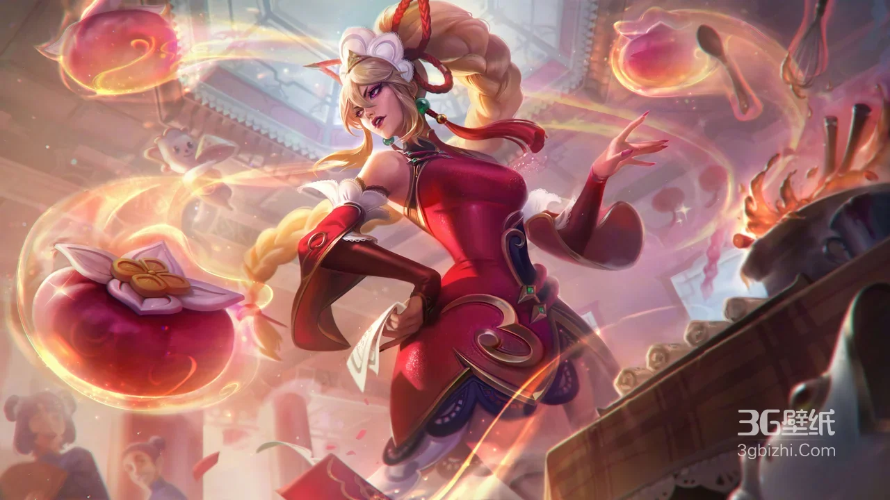 《英雄联盟》甜点大师 乐芙兰 奇幻美食魔法壁纸1
