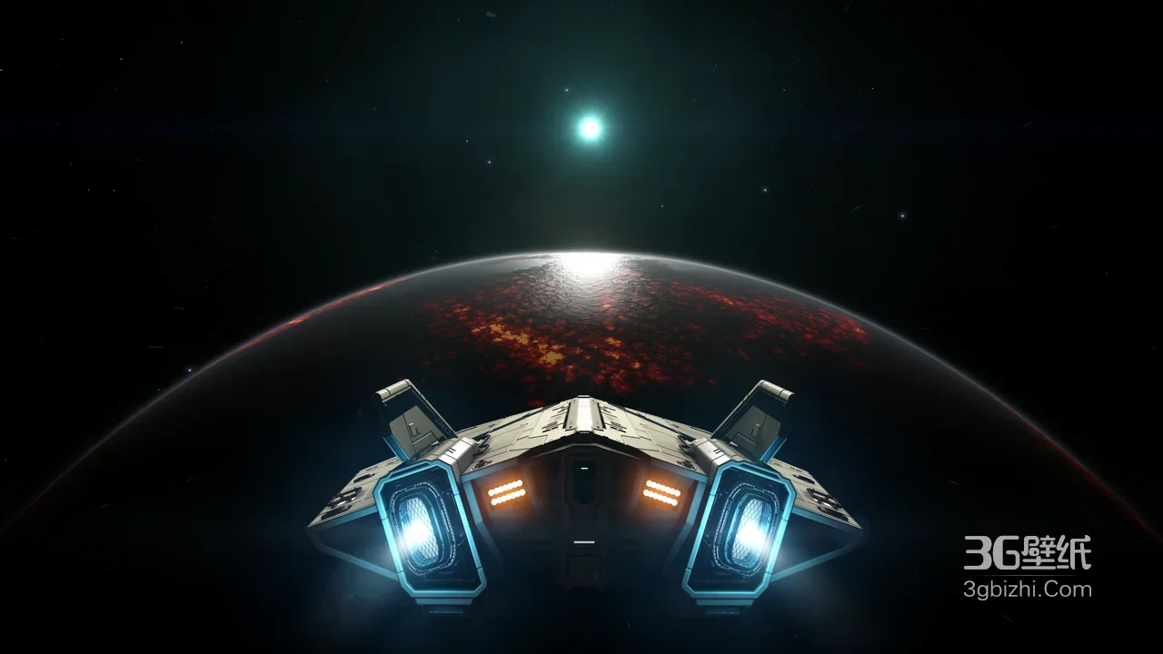 《Elite Dangerous》科幻飞船 宇宙行星恒星航行壁纸1