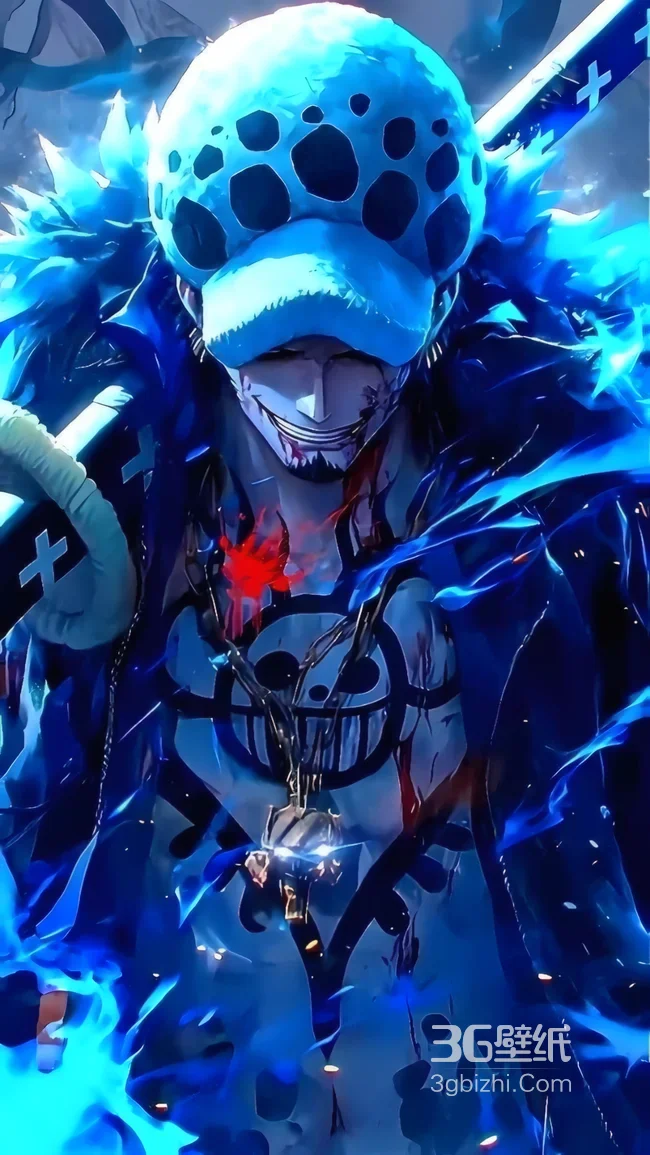 海贼王特拉法尔加·罗战斗风热血壁纸1