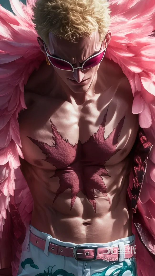 海贼王多弗朗明哥写实壁纸 热血动漫角色壁纸1