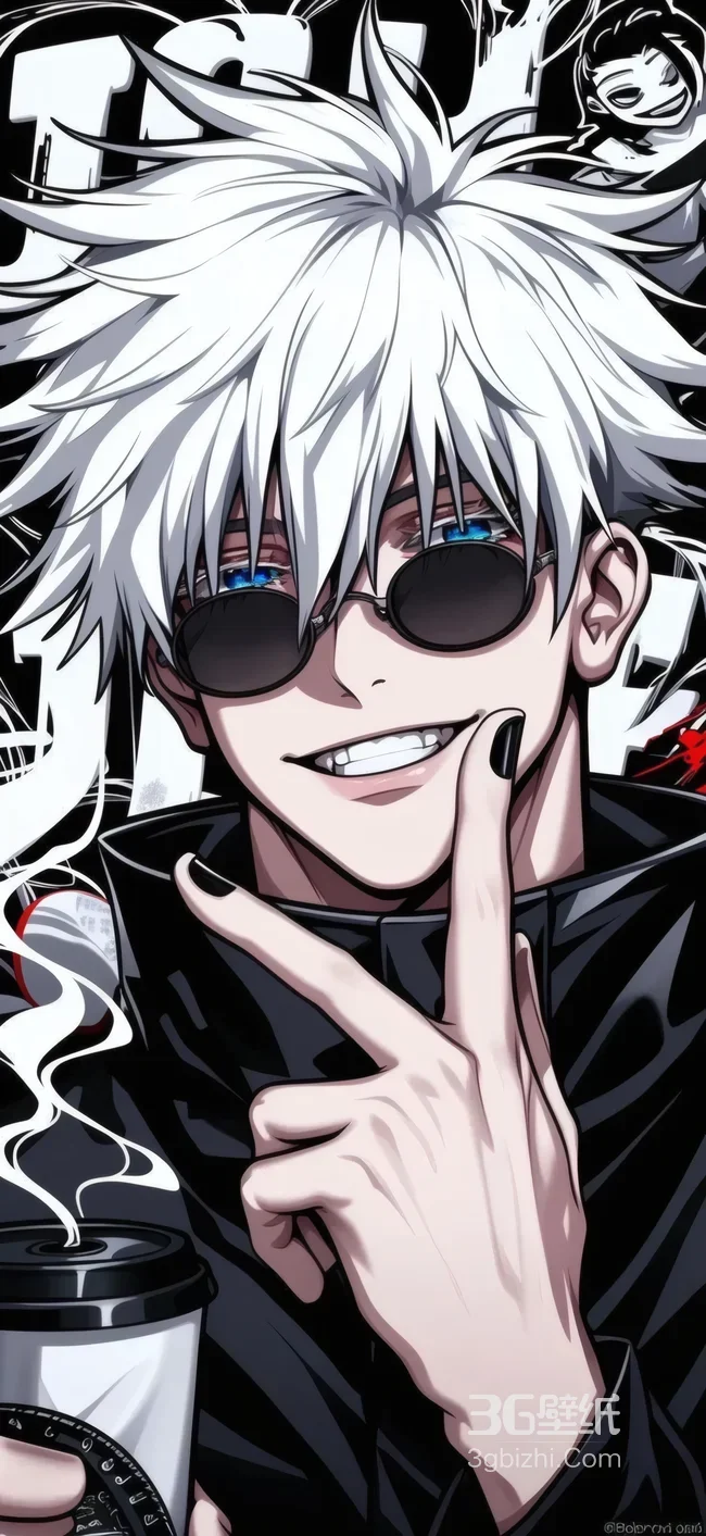 咒术回战五条悟酷炫壁纸 动漫个性美图1