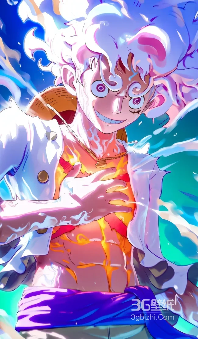 海贼王路飞太阳神尼卡形态热血动漫壁纸1