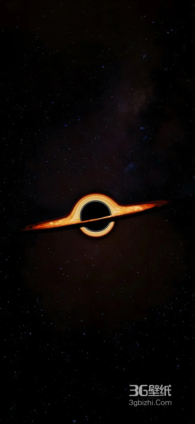 宇宙星空黑洞吸积盘科幻酷炫壁纸1