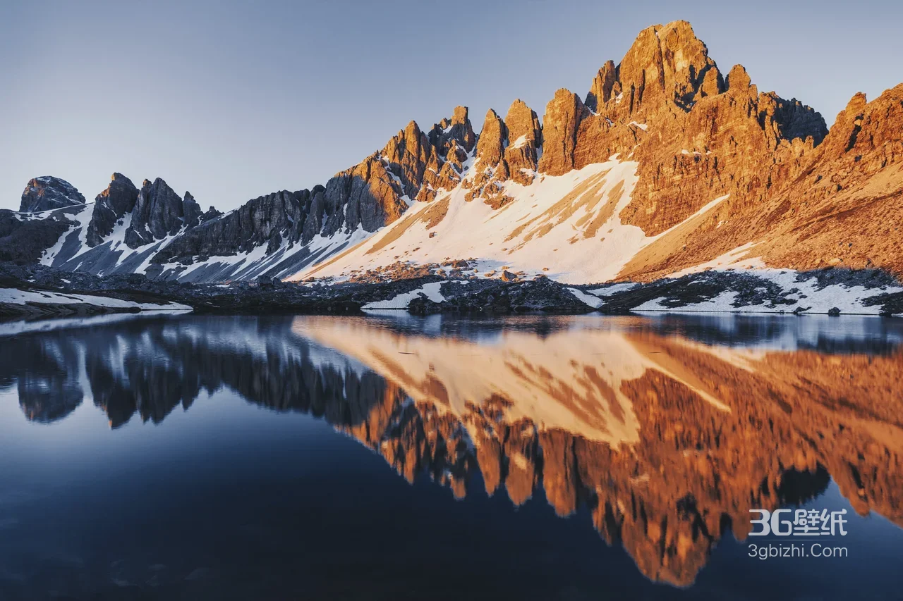 群峰雪山·湖泊镜影 唯美写实风 氛围感拉满1