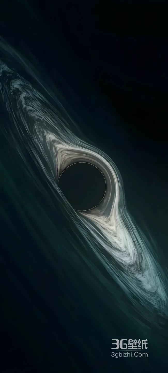 黑洞引力漩涡·深邃宇宙科幻风 宽屏壁纸1