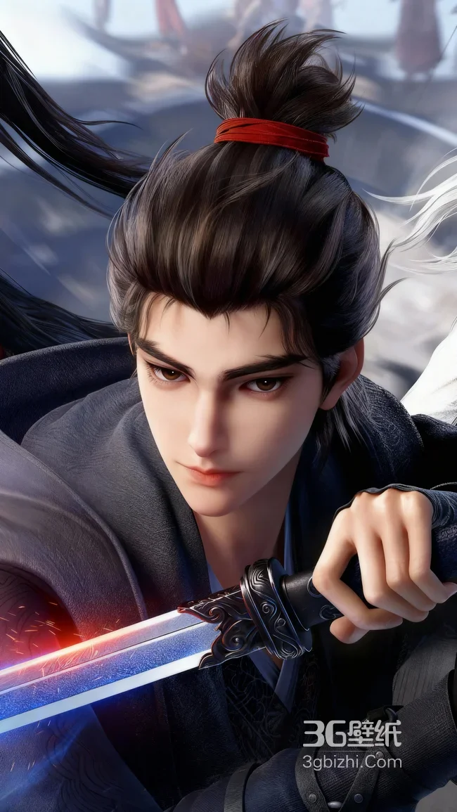 国漫《沧元图》孟川·剑眉星目持光剑少年 国漫热血武侠风高清1