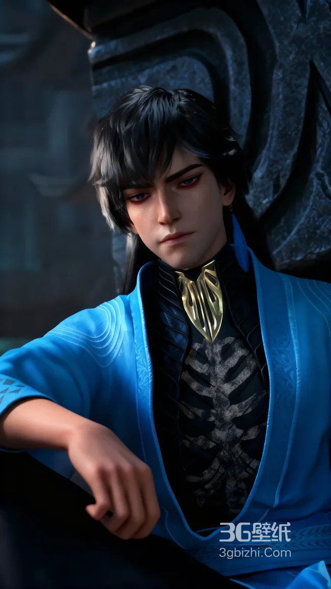 国漫冷峻帅哥“玄骨上人” 高人气手机壁纸1