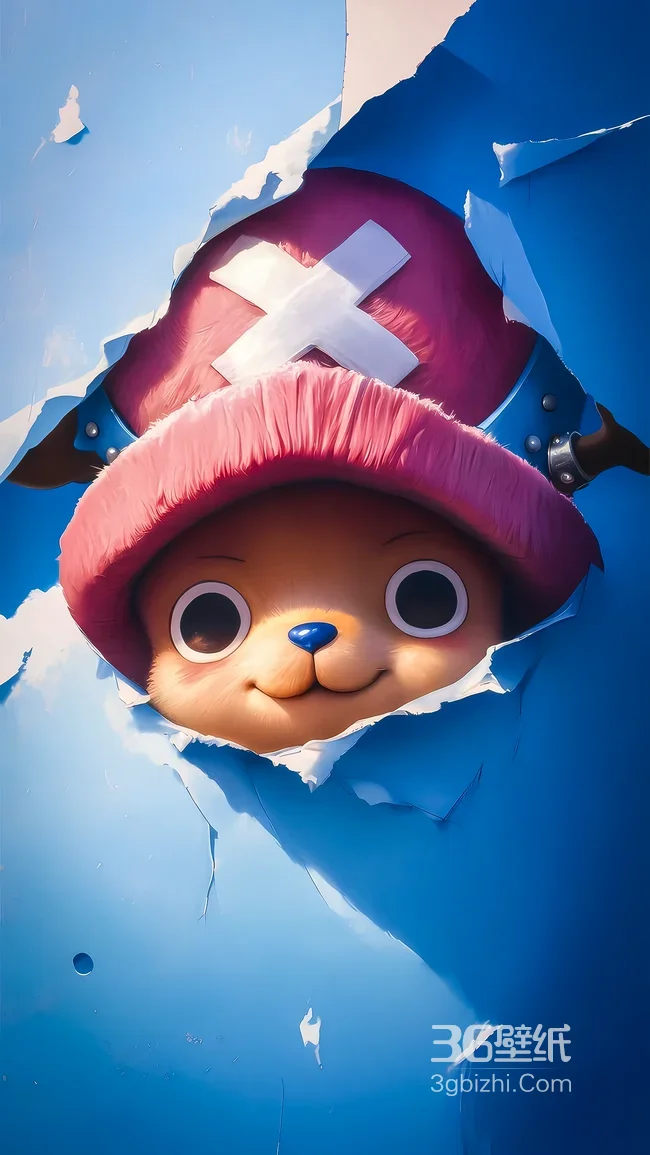 托尼托尼·乔巴·粉帽破纸·写实拟真·航海王热血手机壁纸1