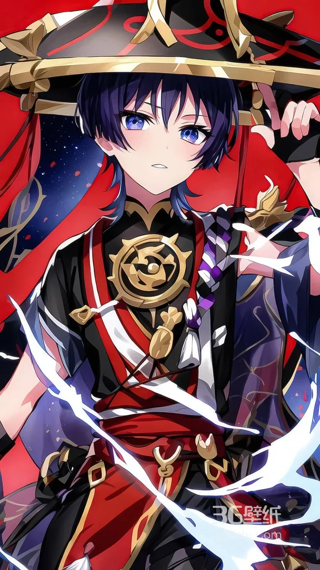 流浪者（散兵）·雷电萦绕 二次元国风原神角色 高人气原神壁纸1