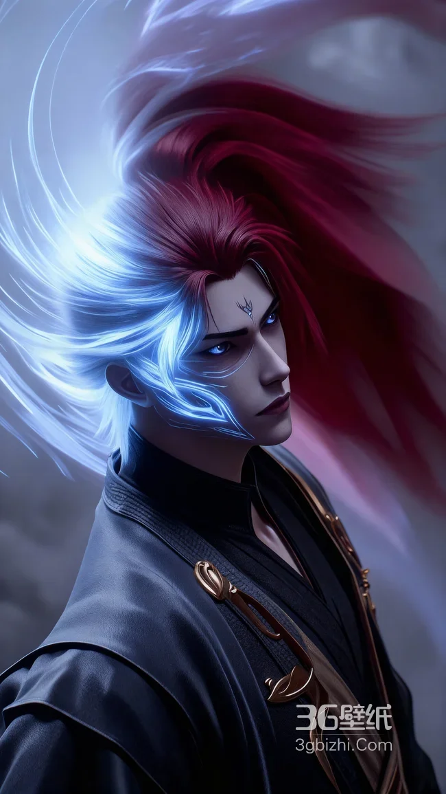 双色异发玄纹国漫《仙逆》王林 国漫玄幻风 热血玄幻手机壁纸1