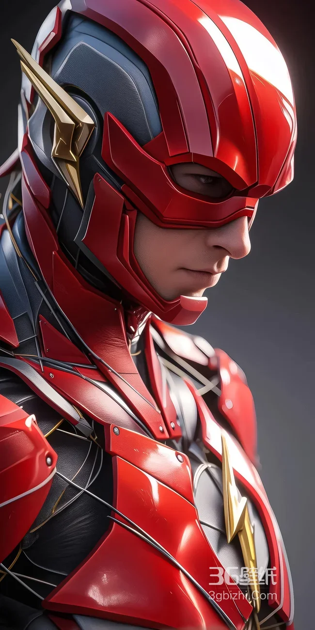 闪电侠·科技战甲写实风（DC影视）手机壁纸高人气款1