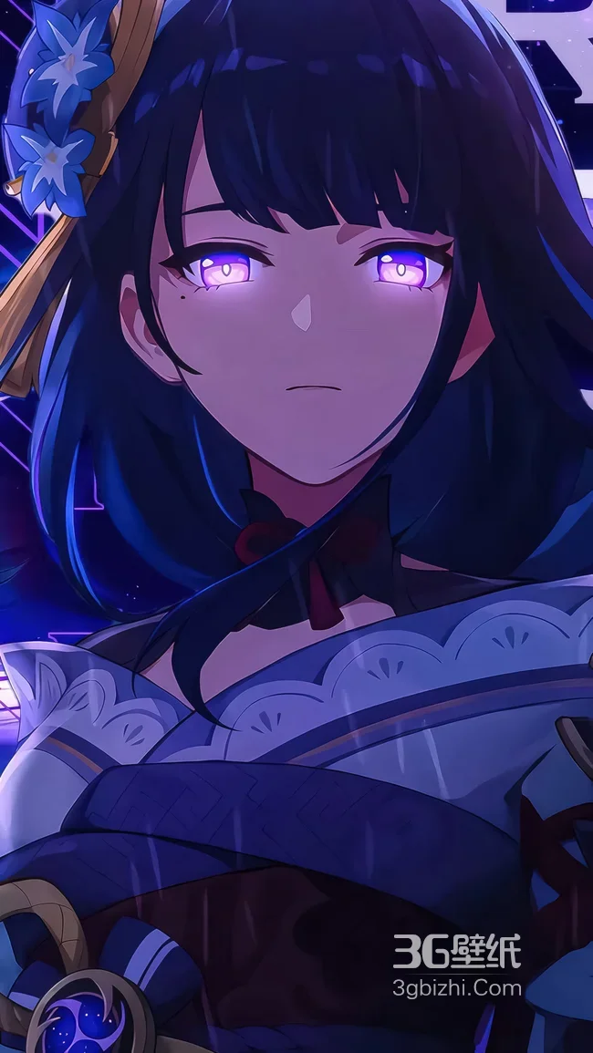 黄泉·紫瞳清冷 二次元国风 崩坏：星穹铁道高人气角色壁纸1