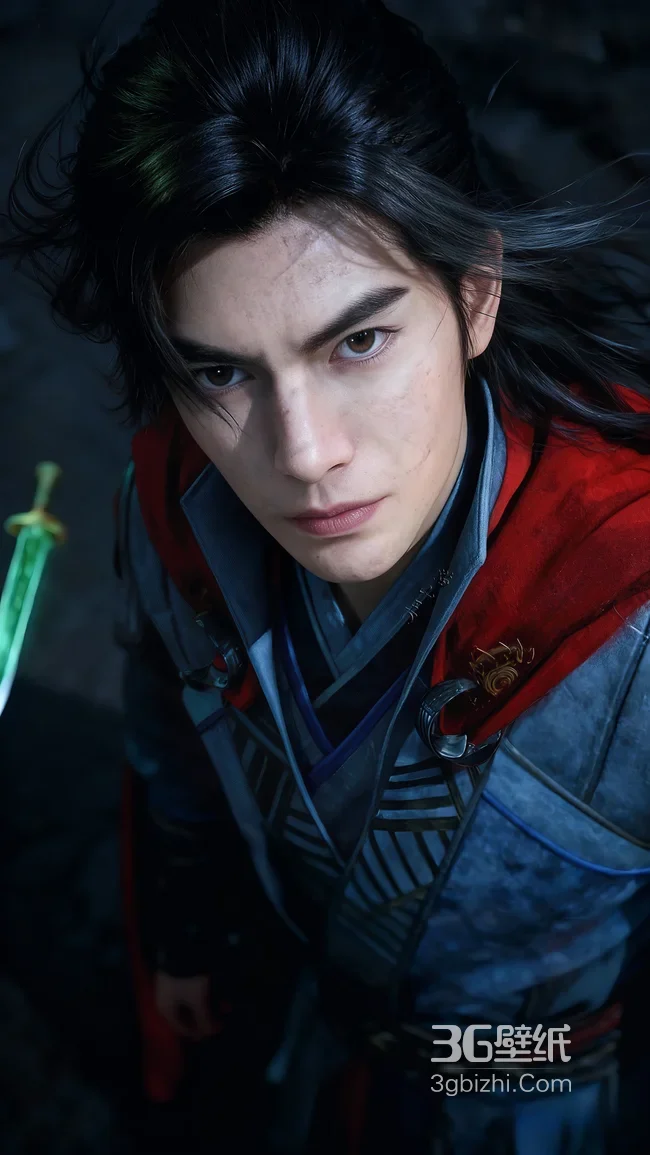 韩老魔韩立·红袍绿剑 国风写实国漫热血壁纸1