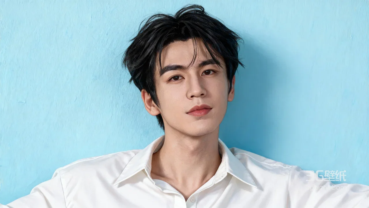 林一·清爽白衬衫 清新简约风 影视明星电脑壁纸推荐1