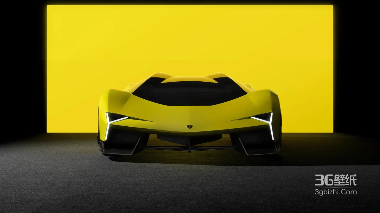 兰博基尼概念超跑·未来科技风 宽屏车机壁纸1