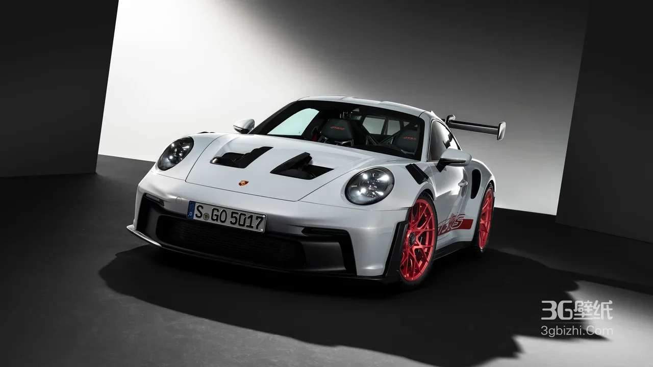 911 GT3 RS跑车·冷峻科技风 宽屏性能车电脑壁纸1
