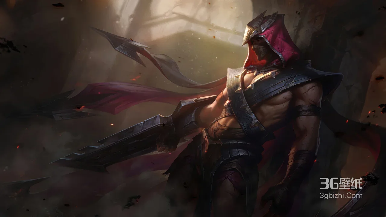 影流之主·劫·利刃出鞘 英雄联盟暗黑写实风游戏角色1