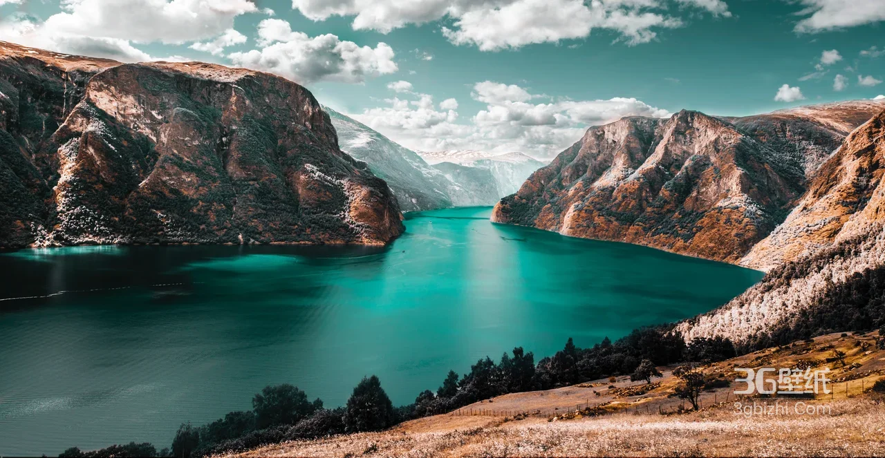 北欧峡湾山水·写实唯美风 自然景观电脑壁纸精选1