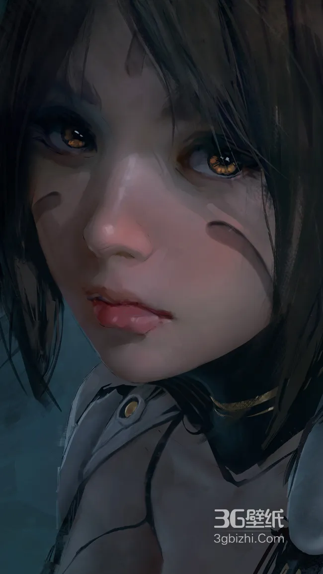 神秘女战士·写实暗黑风·游戏原画手机壁纸热门款1