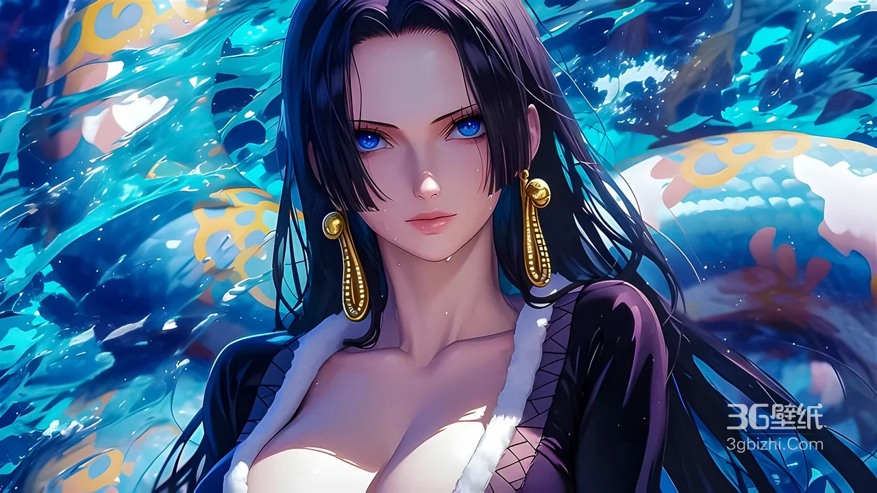 波雅·汉库克·蛇姬之姿 海贼王唯美写实风电脑壁纸优选1