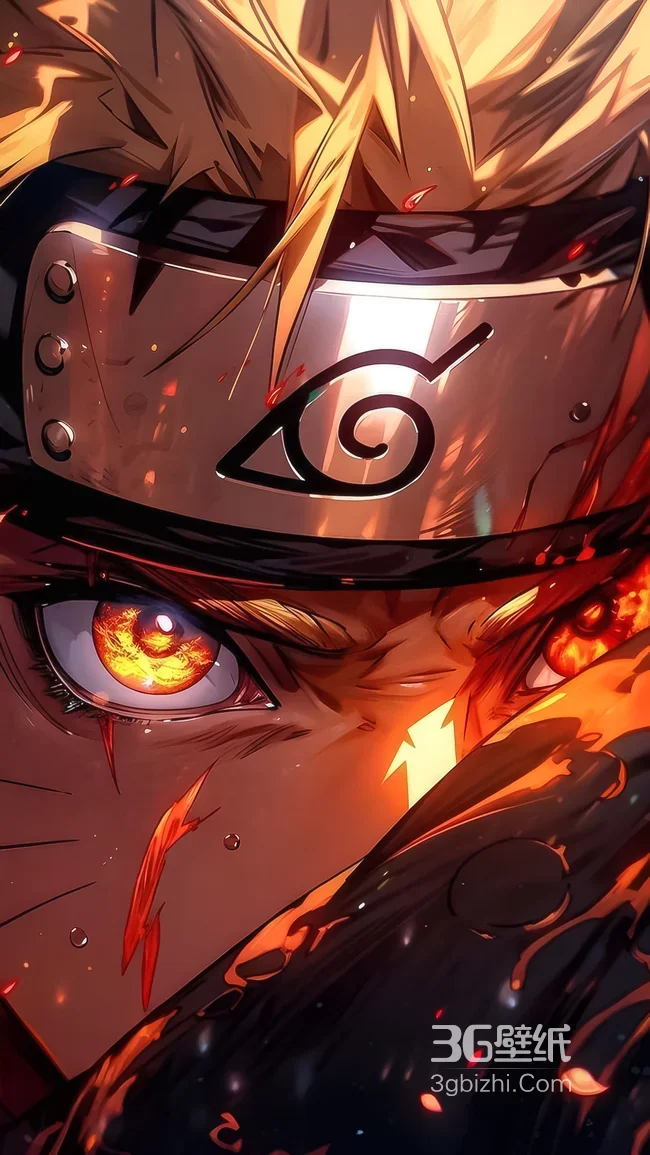 漩涡鸣人·查克拉燃烧 热血战斗风 火影忍者动漫高燃壁纸1