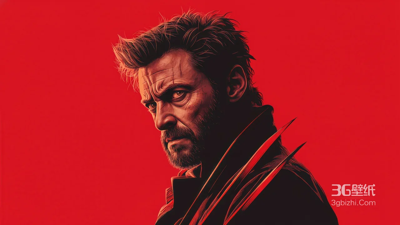 金刚狼·利爪锋芒 写实漫画风 影视角色宽屏壁纸1