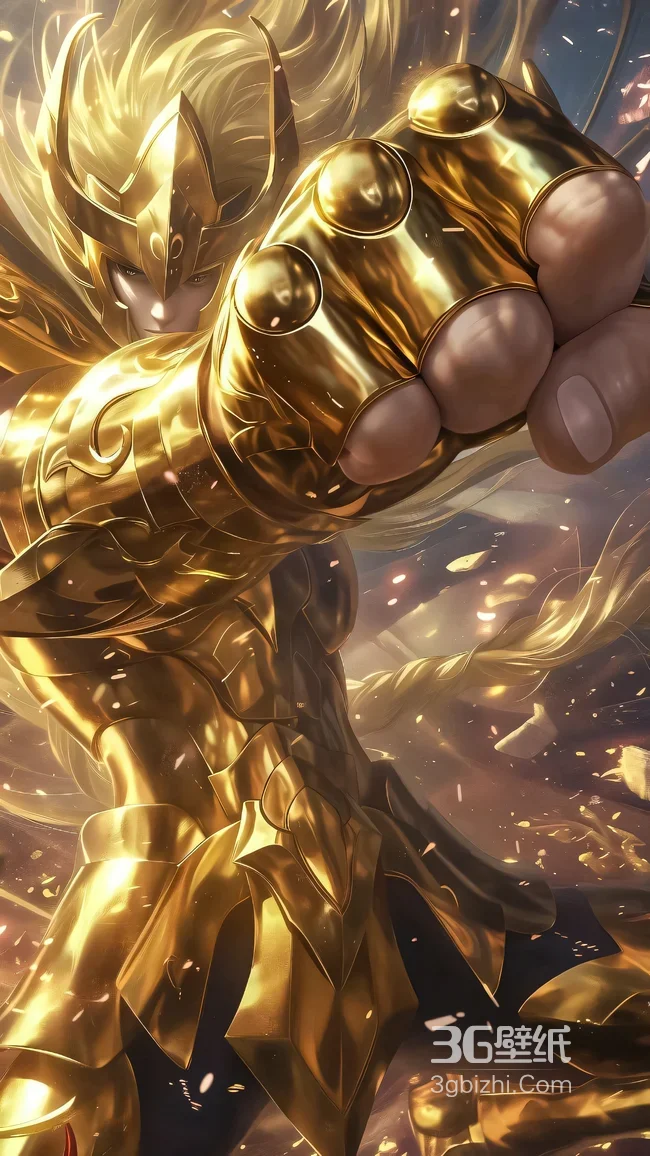 黄金圣斗士·黄金圣衣出击 写实二次元 圣斗士热血壁纸1